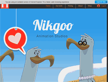 Tablet Screenshot of nikgoo.com
